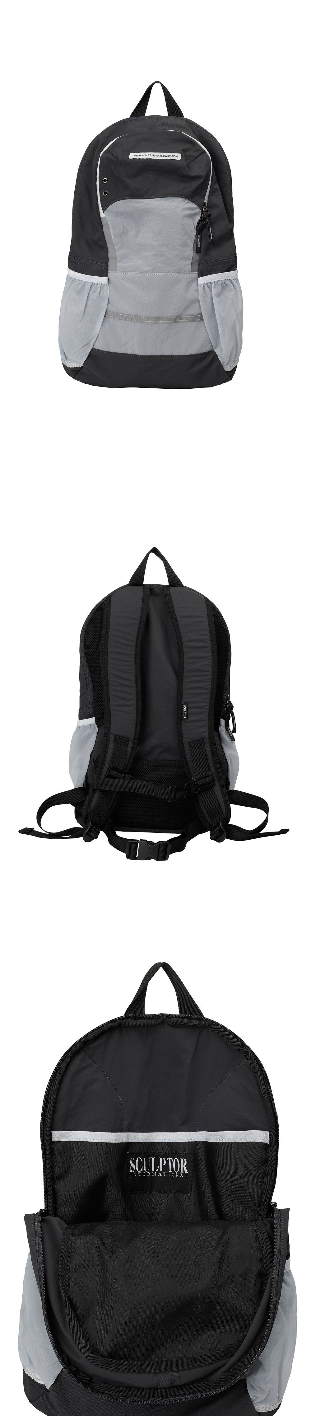★SCULPTOR★ Geek Slouchy Backpack Gray SC24A503GY SCULPTOR Geek Slouchy Backpack